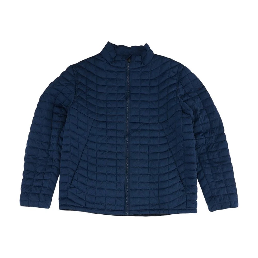 Ben Sherman Navy Quilted Puffer Jacket - Picture 2 of 9